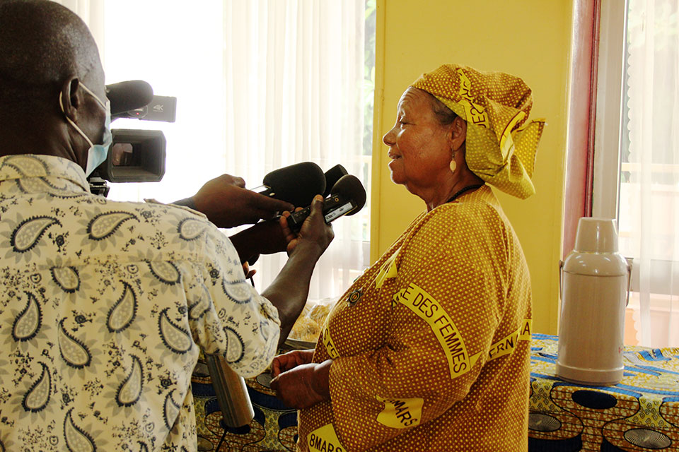 Bernadette Gomina is one of two women elected in the first round of legislative elections in the Central African Republic this year. Photo: UN Women/Novella Nikwigize