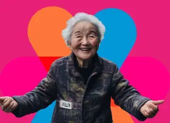 Image of a woman with her thumbs up