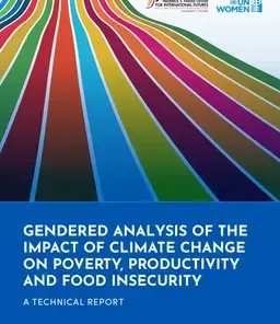 Gendered analysis of the impact of climate change on poverty, productivity and food insecurity