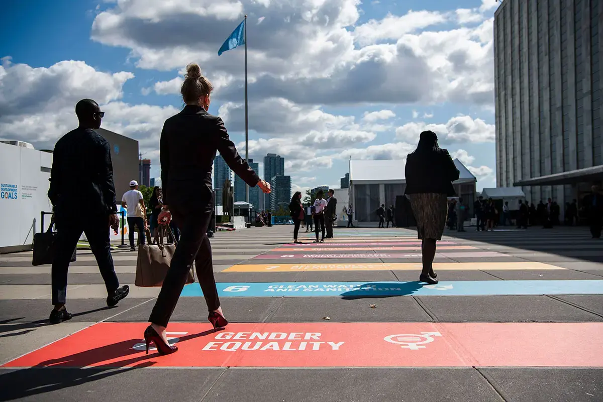 Scenes from UN Headquarters during the opening of the 74th General Debate at the United Nations headquarters in New York, on Tuesday 24 September 2019. 