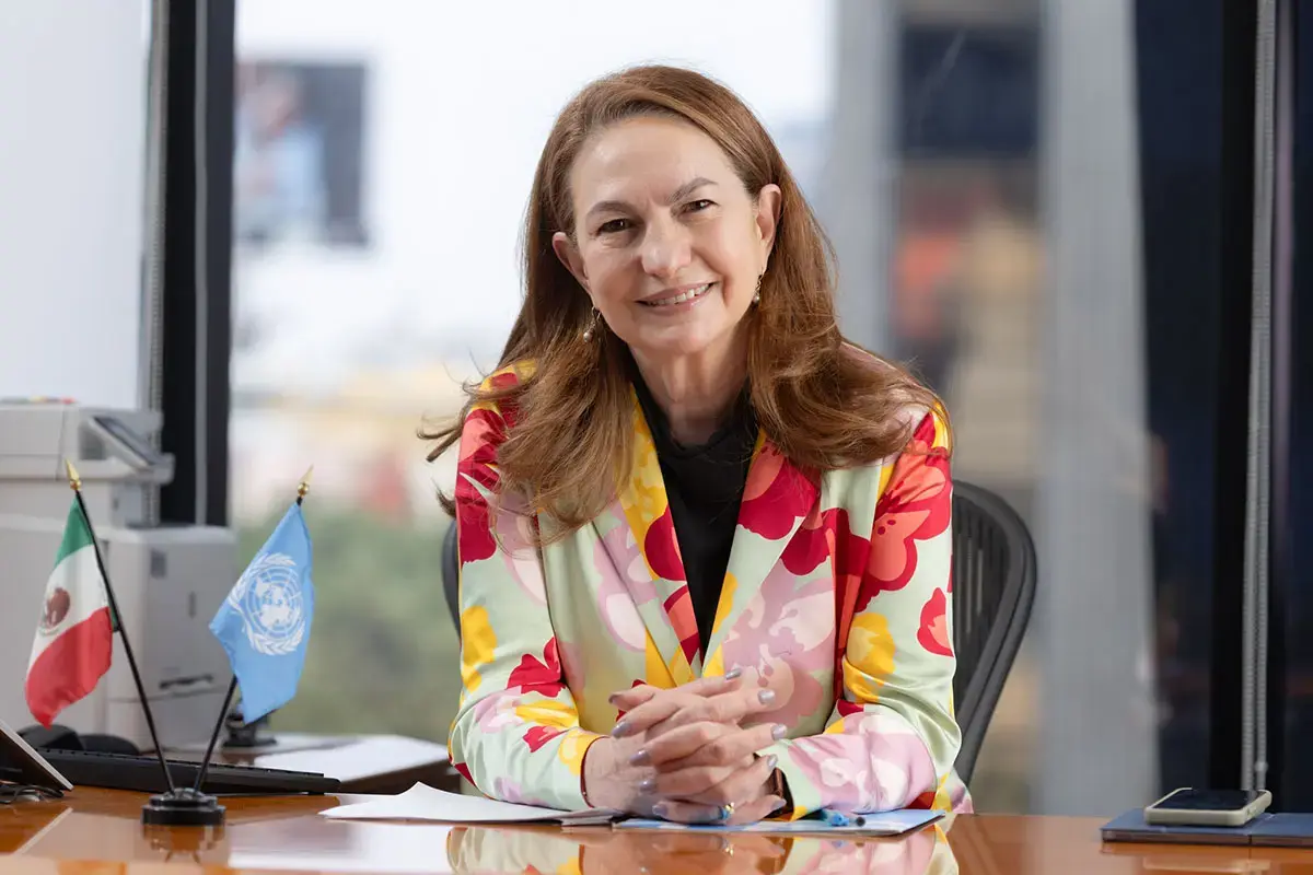 Moni Pizani Orsini, UN Women Representative in Mexico at the Country Office. UN Women / Dzilam Méndez