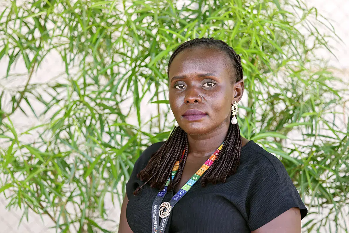 Doris Mogga is an Associate Rule of Law Officer in the United Nations Mission in South Sudan (UNMISS).  Photo: UN Photo/UNMISS