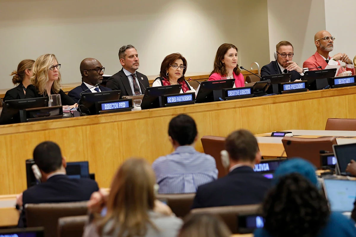 UN Women Executive Director Sima Bahous delivers remarks during the closing of the second regular session 2026 of the UN Women Executive Board, UN Headquarters, 10 September 2026. Photo: UN Women/Ryan Brown.
