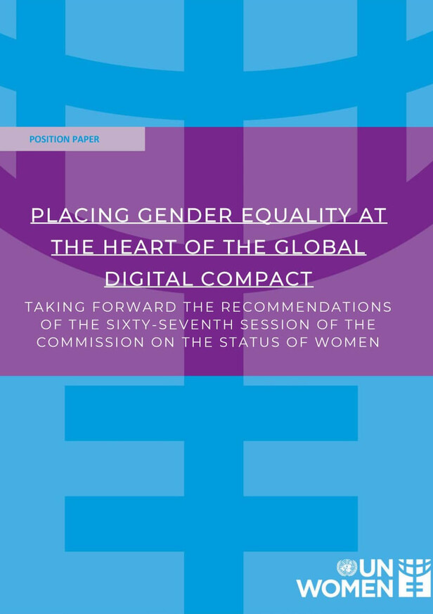 Placing gender equality at the heart of the Global Digital Compact: Taking forward the recommendations of the sixty seventh session of the Commission on the Status of Women