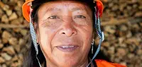 Mujer COLRED Huehuetenango Guatemala.