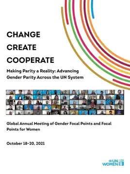 Making parity a reality: Advancing gender parity across the UN system (cover)