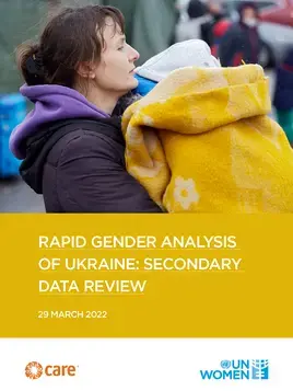 Rapid Gender Analysis of Ukraine: Secondary Data Review
