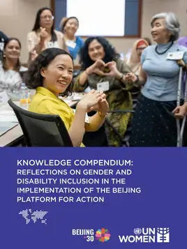 Reflections on gender and disability inclusion in the implementation of the Beijing Platform for Action
