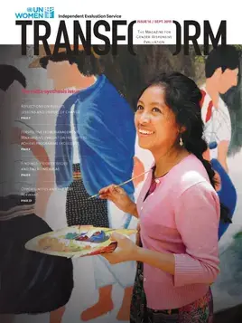 TRANSFORM – The magazine for gender-responsive evaluation – Issue 16, September 2019