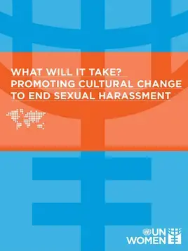 What will it take? Promoting cultural change to end sexual harassment