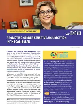 UN Women impact story: Promoting gender-sensitive adjudication in the Caribbean