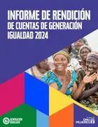 Informe de rendición de cuentas de Generación Igualdad 202