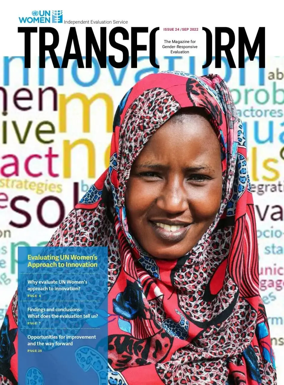 TRANSFORM – The magazine for gender-responsive evaluation – Issue 24, September 2022