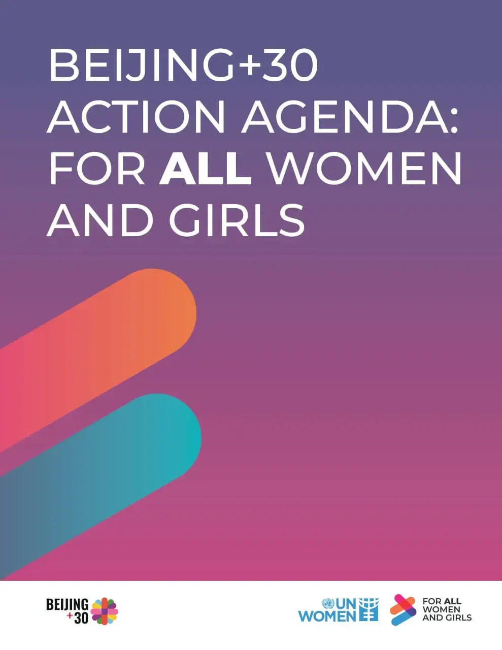 Beijing+30 Action Agenda: For ALL women and girls (brochure)