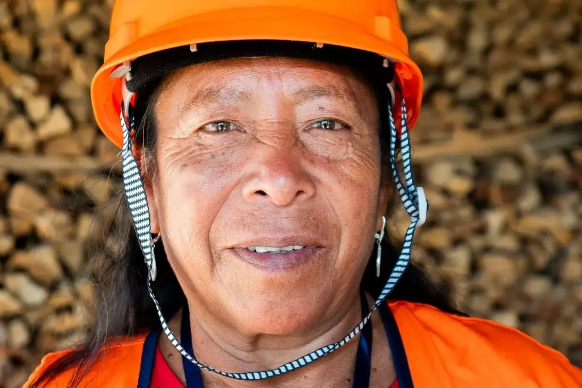 Mujer COLRED Huehuetenango Guatemala.