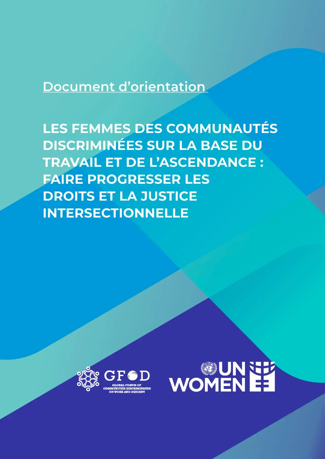 Couverture de la publication.